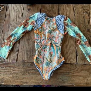 Girls Reversible Maaji one piece Swimsuit size 10